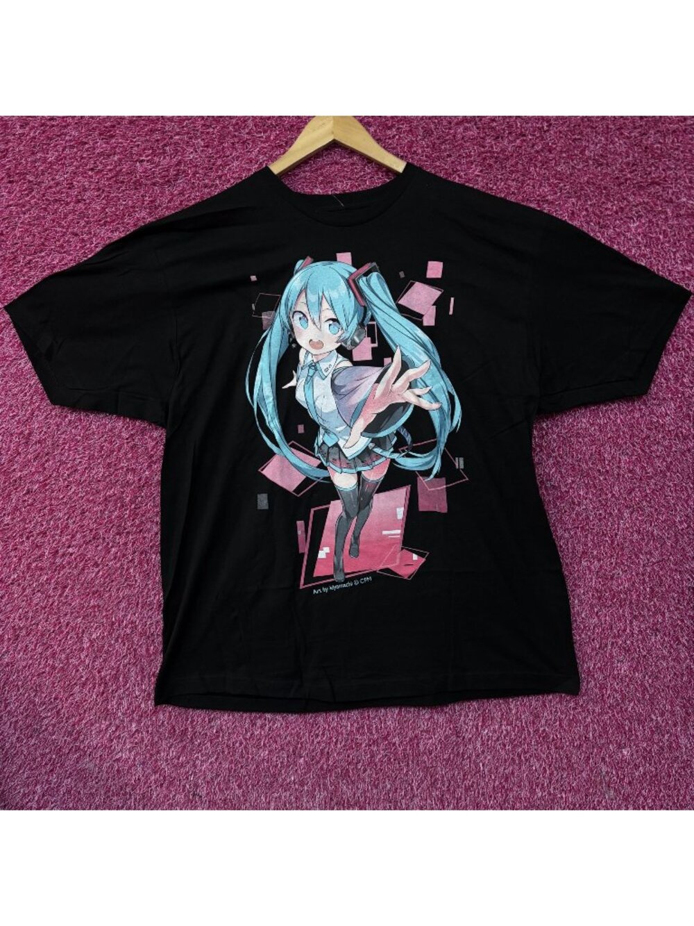 Hatsune Miku "Called Back" Anime Vocaloid T-shirt XXL